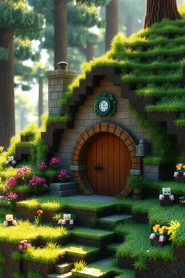 hobbit house with secret passage