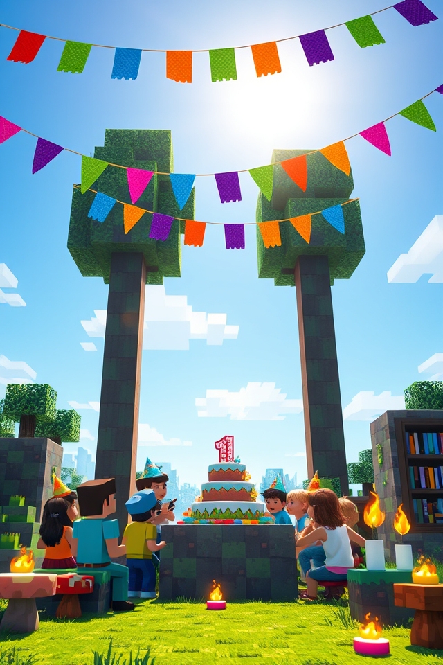 imaginative minecraft adventure storytelling