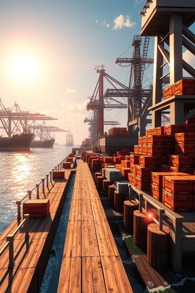 industrial maritime construction hub
