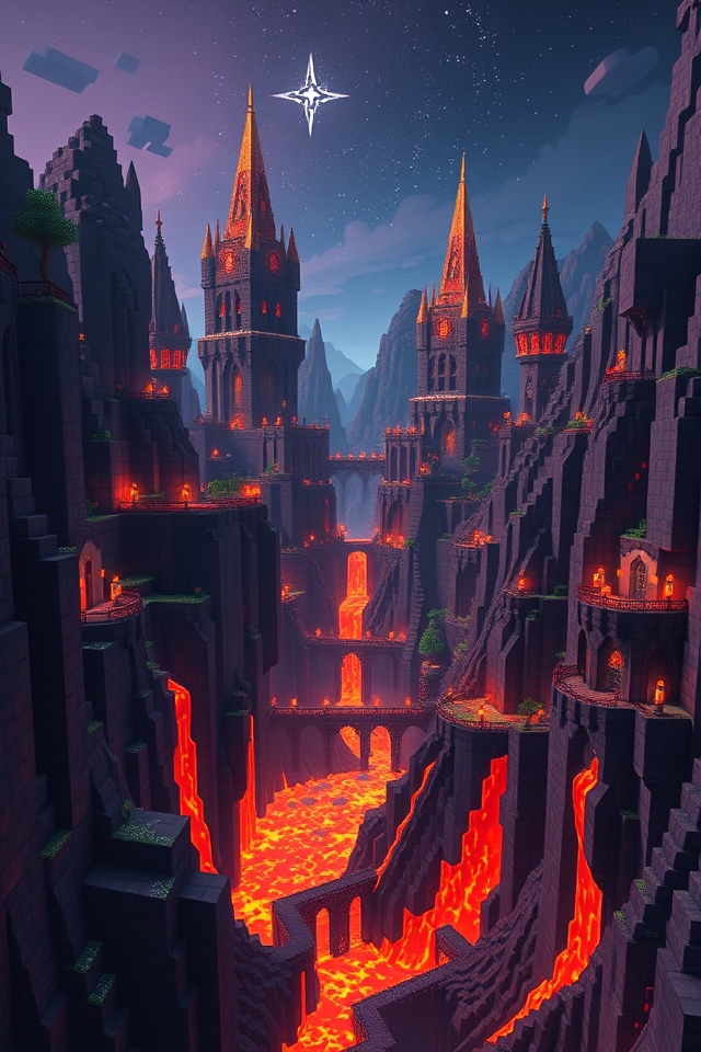 lava filled fortress construction tips