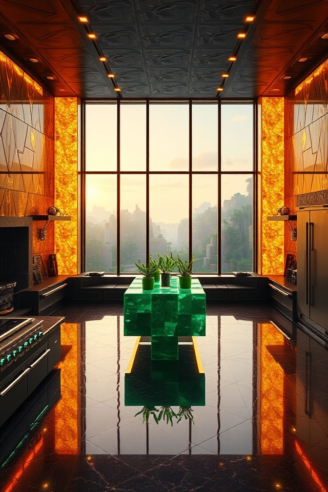 luxurious automated cooking space
