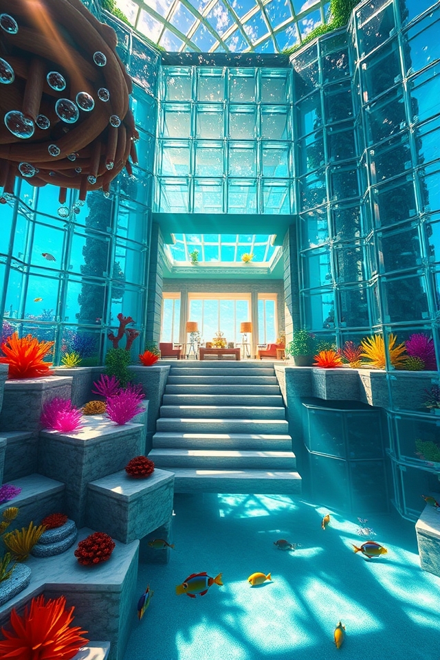 luxurious underwater living experience