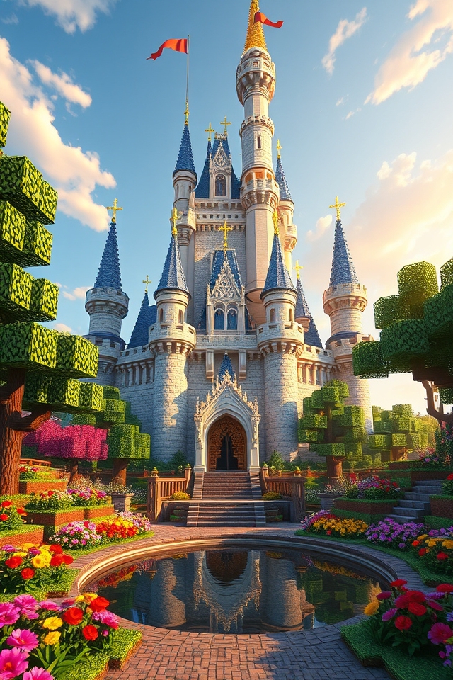 magical castle design ideas
