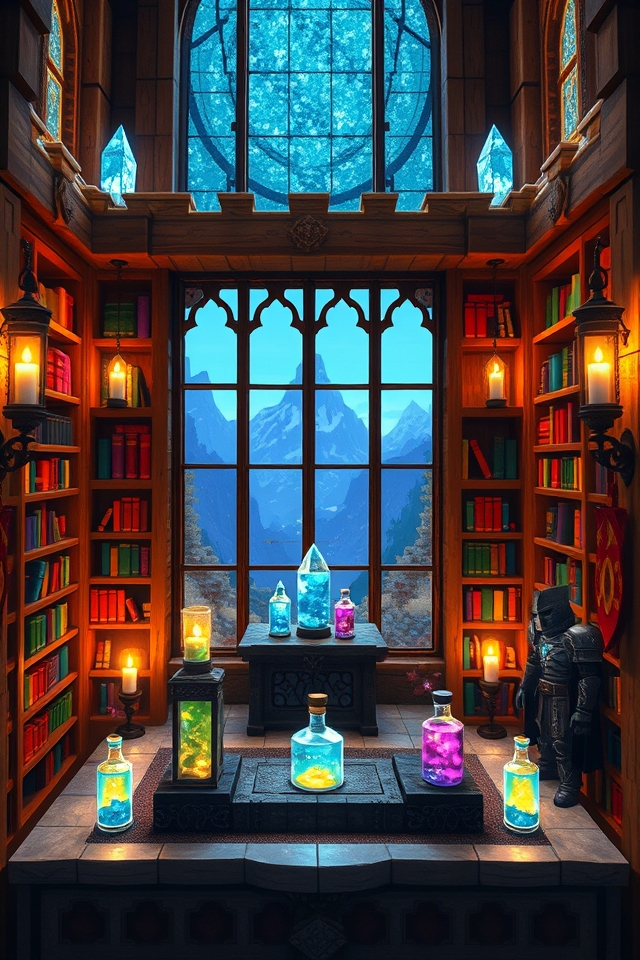 magical enchanting potion laboratory