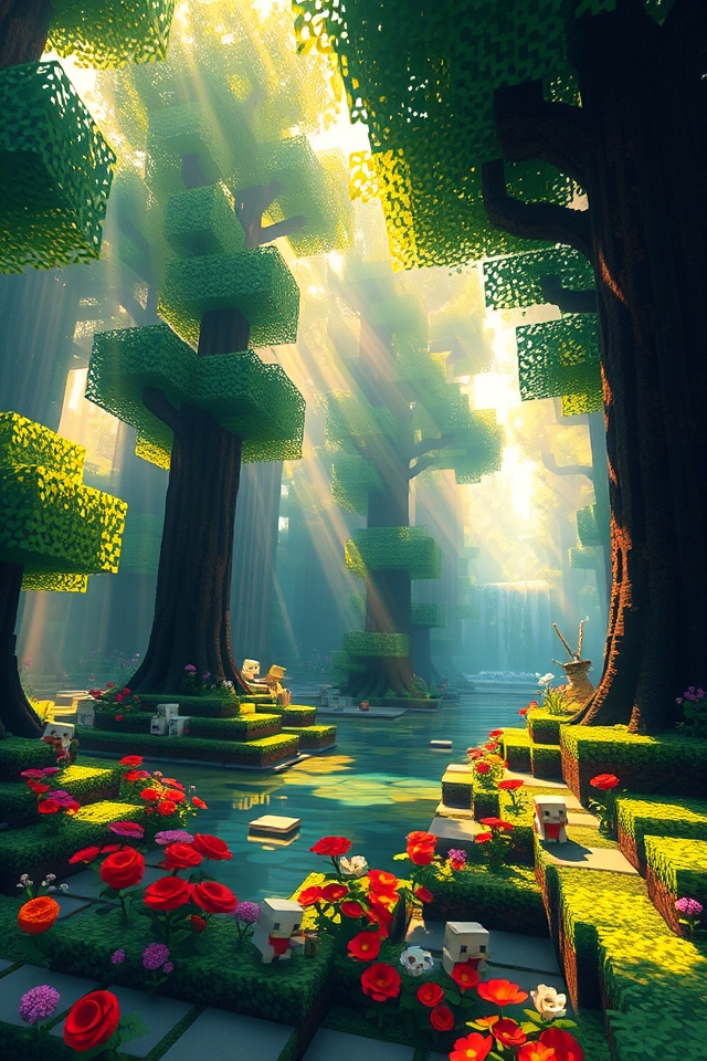 magical exploration in minecraft