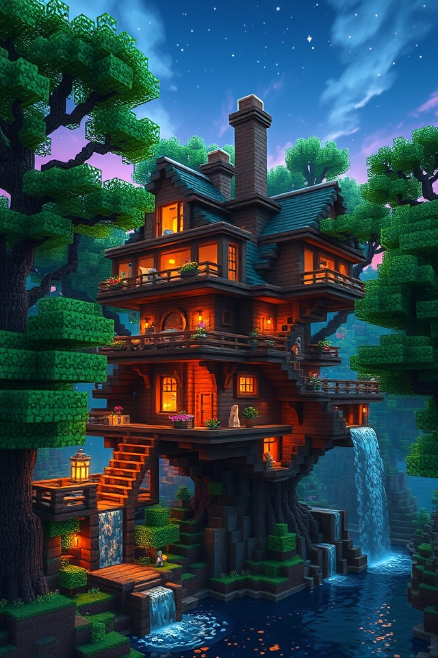 magical treehouse retreat design