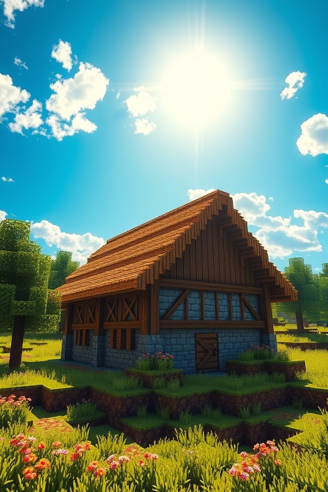 medieval thatch roof design