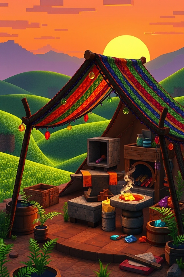 mobile crafting space adventure