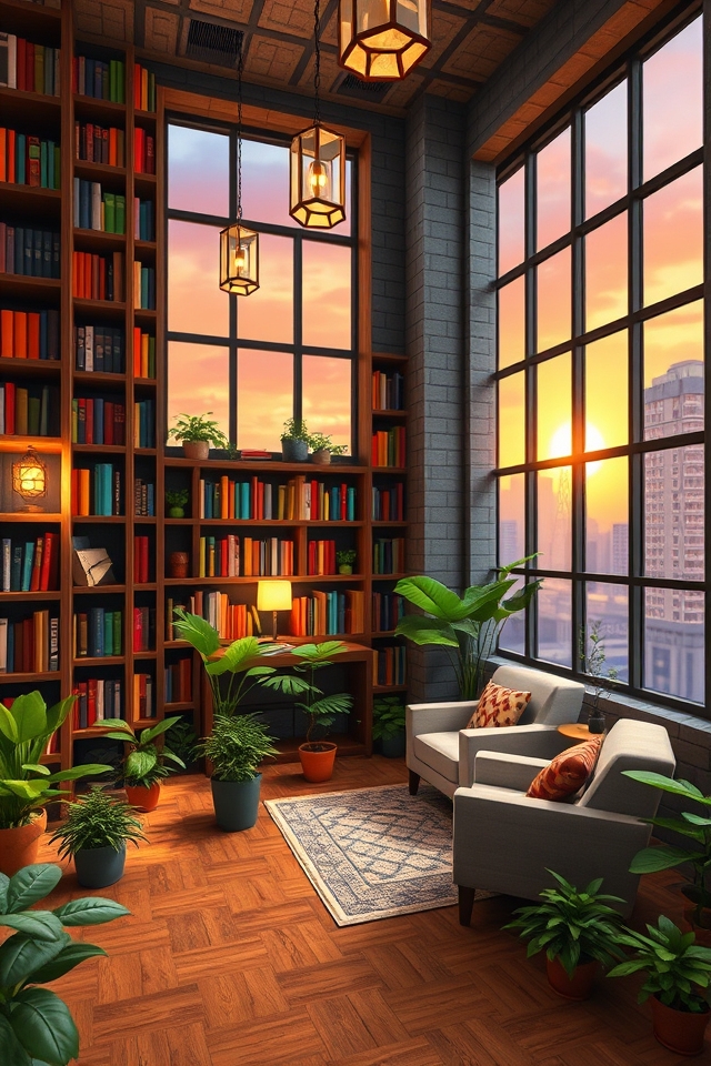 modern cozy urban retreat