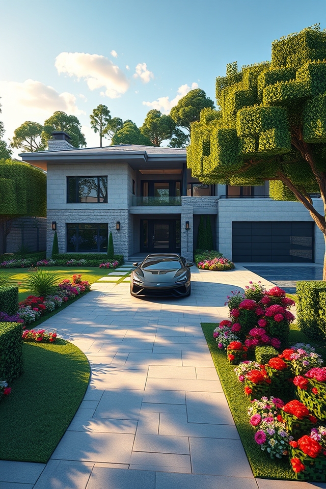 modern minimalist suburban design
