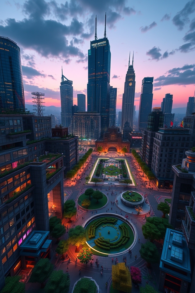 modern urban landscape design
