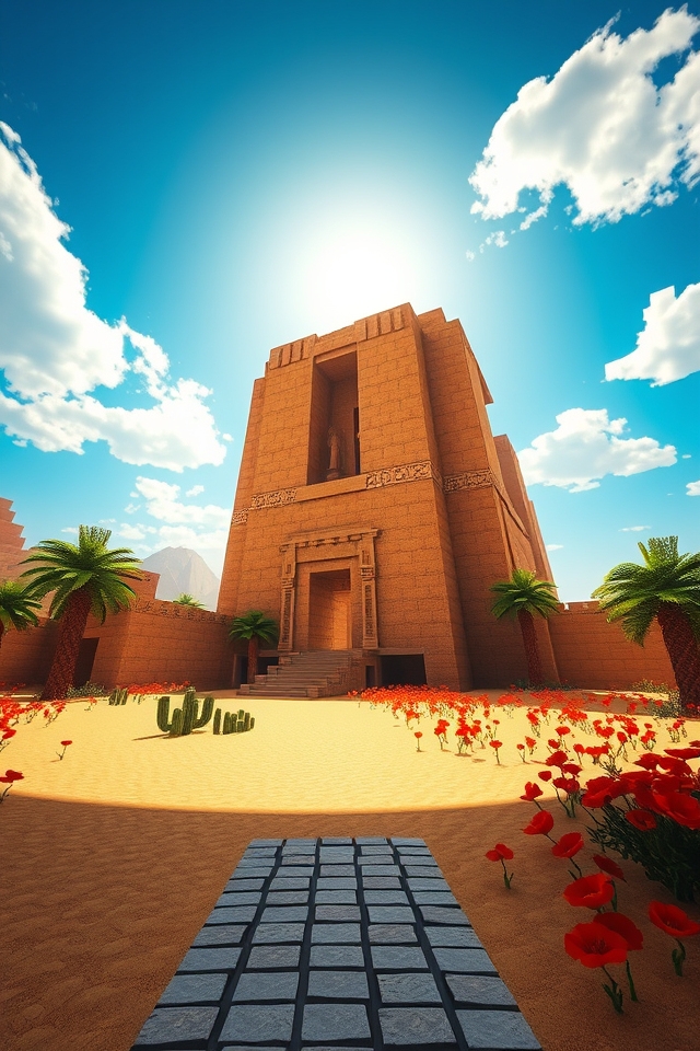 mysterious treasure filled pyramid