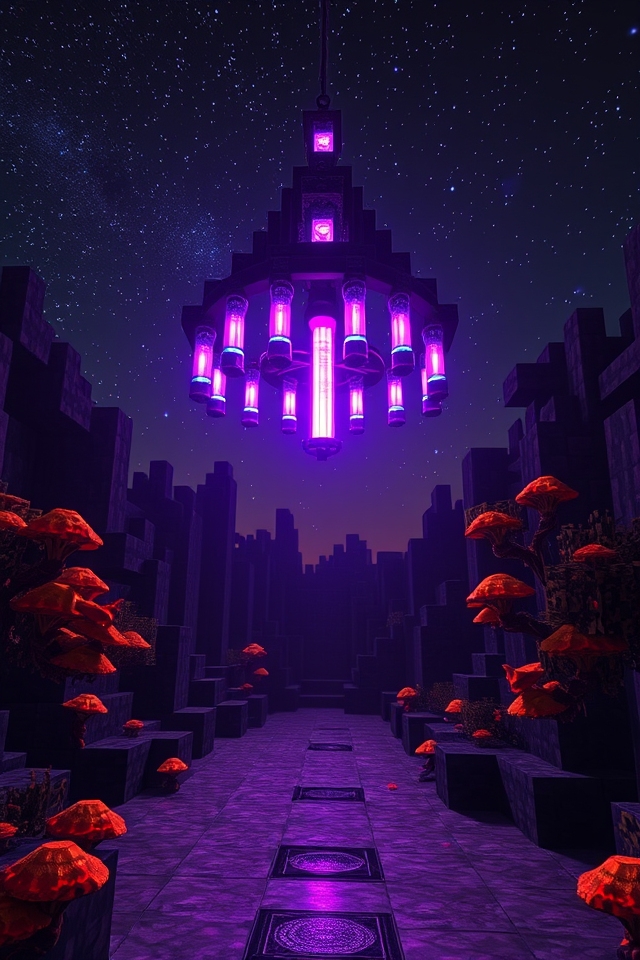 mystical illuminated nether centerpiece