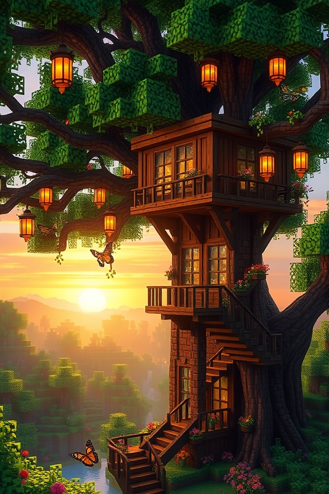 mystical treehouse exploration awaits