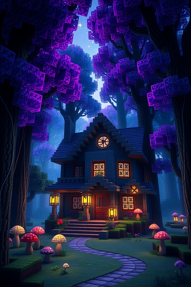 mystical twilight woods home design