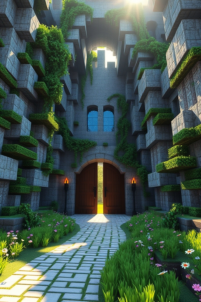 natural archway entrance design