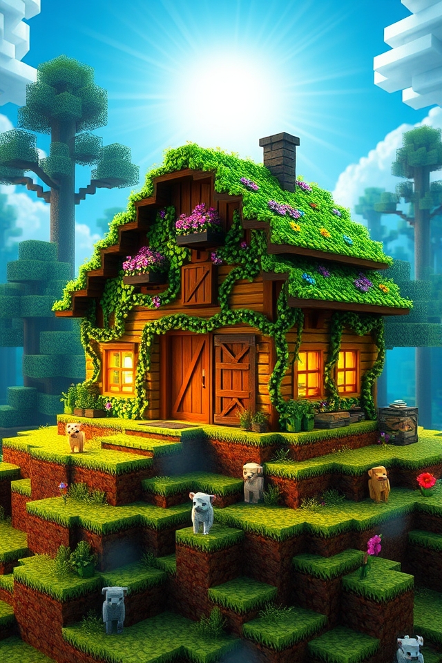 nature inspired barn rooftop design