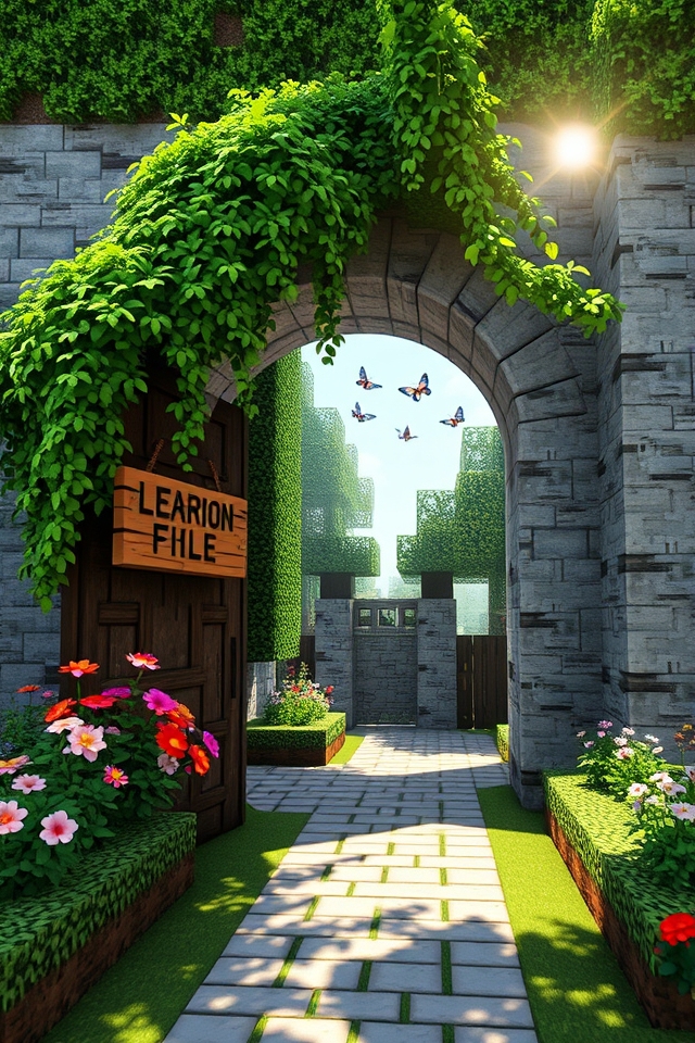 nature inspired entrance designs