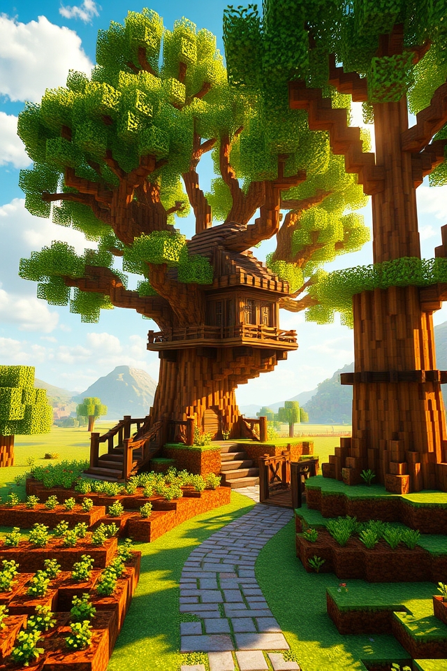 nature inspired treehouse farming