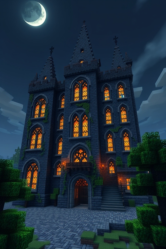 ominous elegance in minecraft