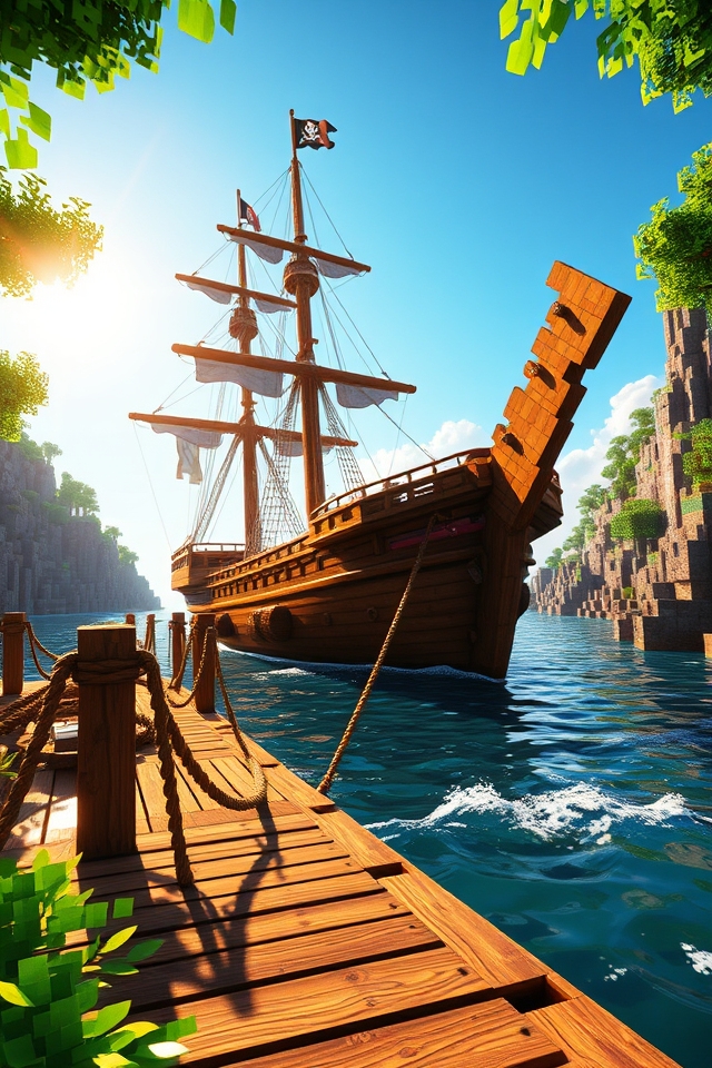 pirate adventure dock design
