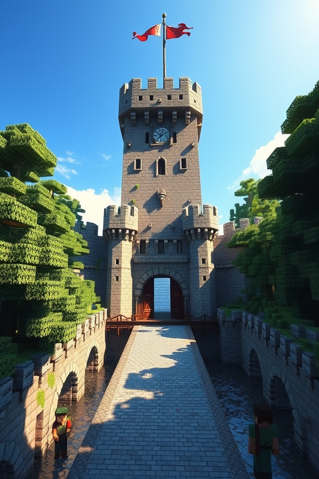 recreate historical castle grandeur