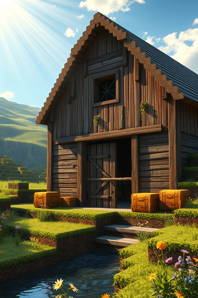 rustic charm farmstead design