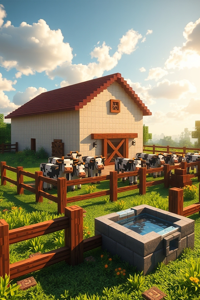 rustic cow pen design