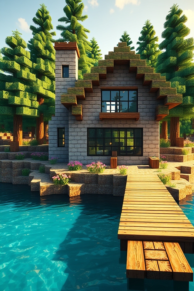 rustic cozy lake escape