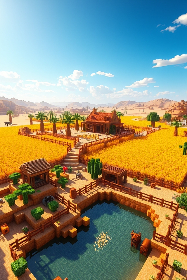 rustic desert farm design