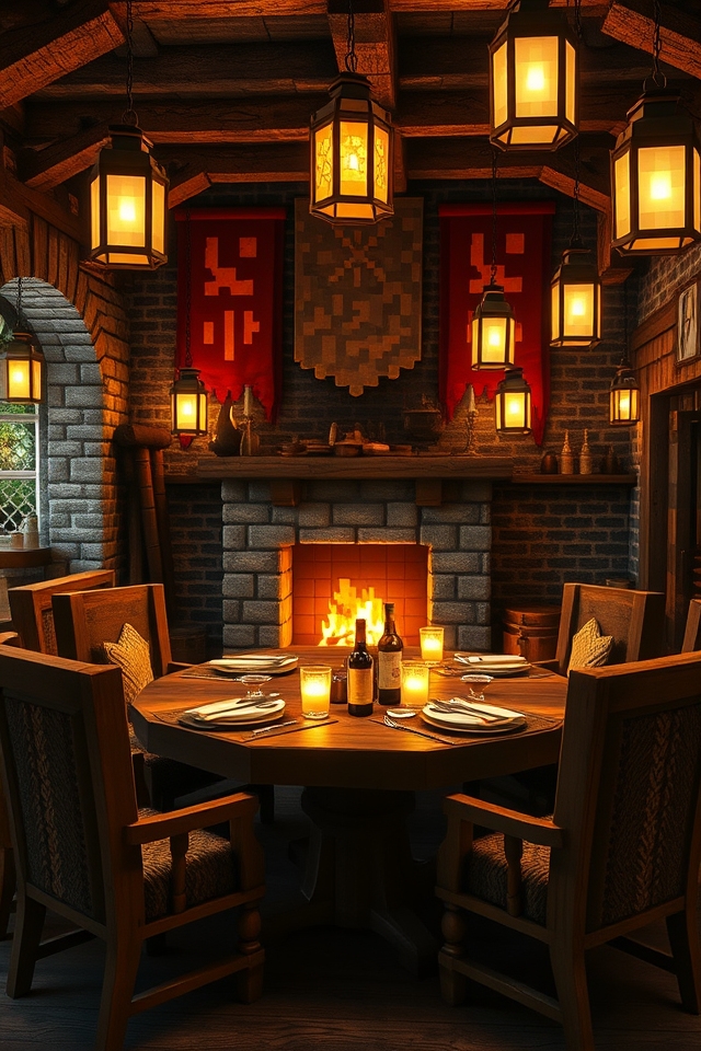 rustic dining room design