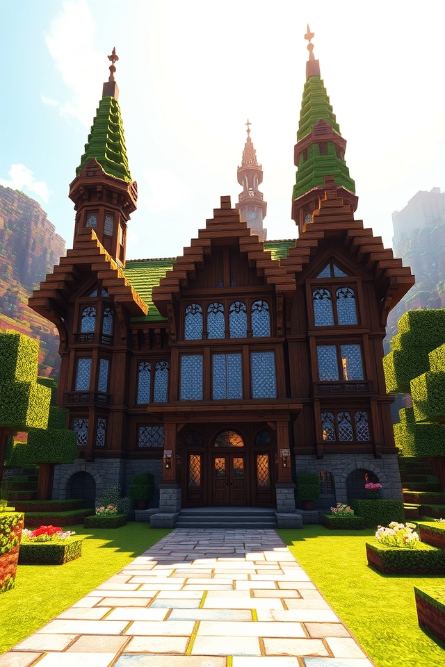 rustic royal castle retreat
