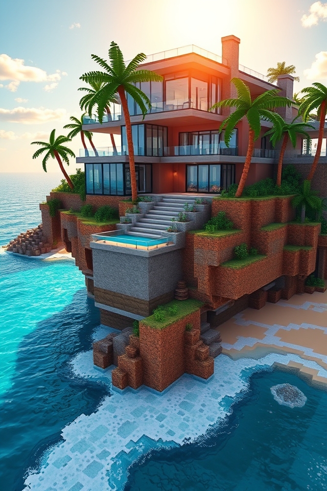 seaside luxury villa retreat