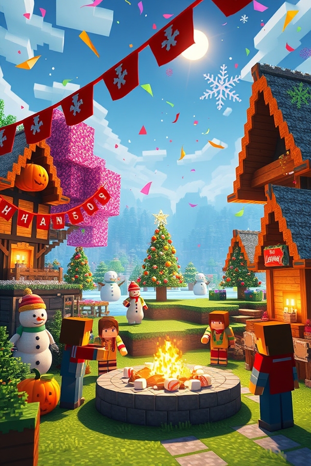 seasonal celebrations bring vibrance