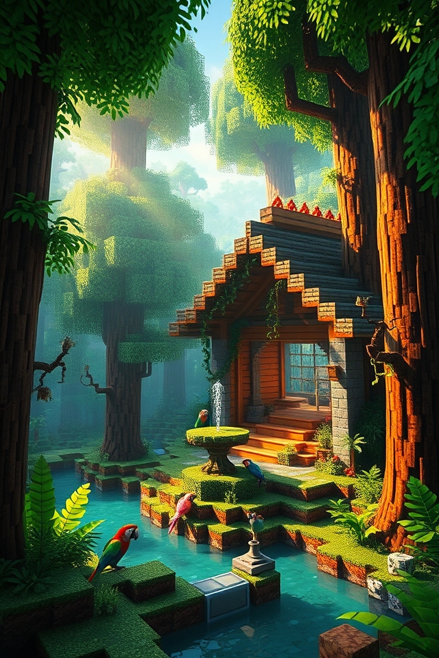 secret jungle sanctuary design