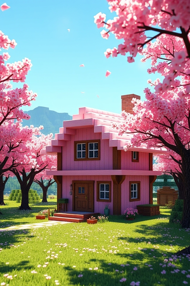 serene cherry blossom palette