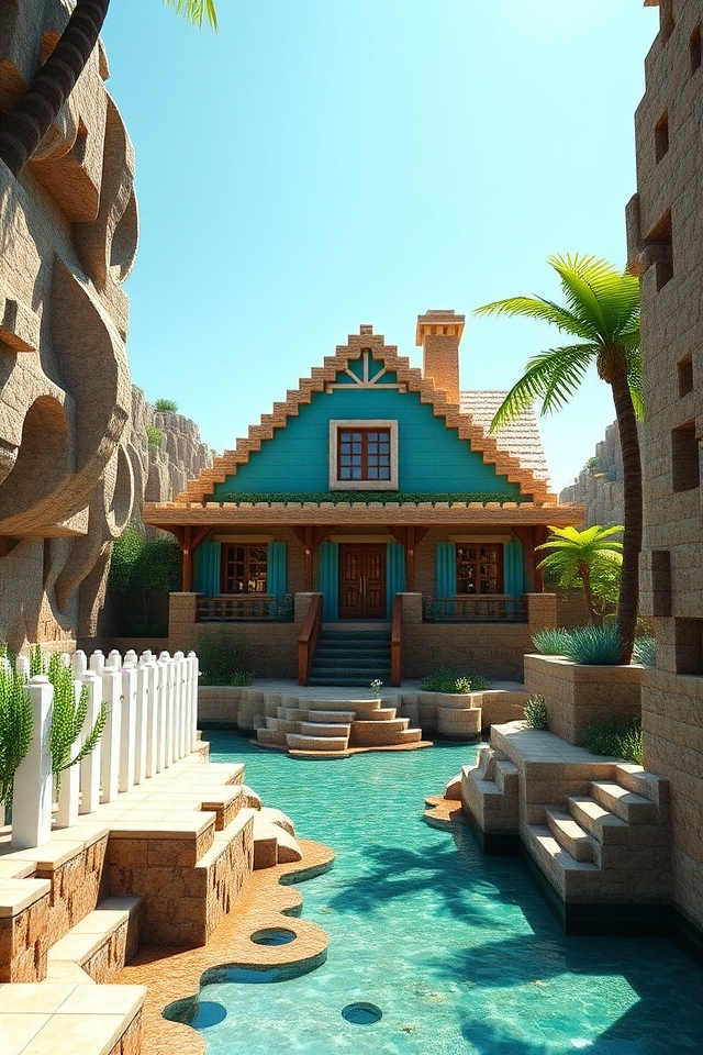 serene coastal color palette
