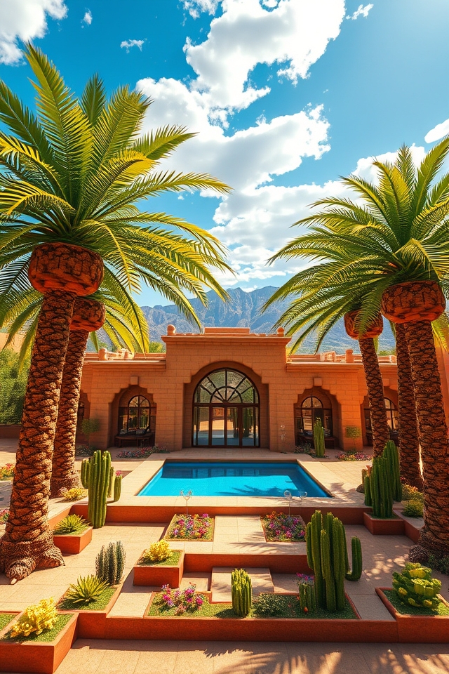 serene desert oasis retreat