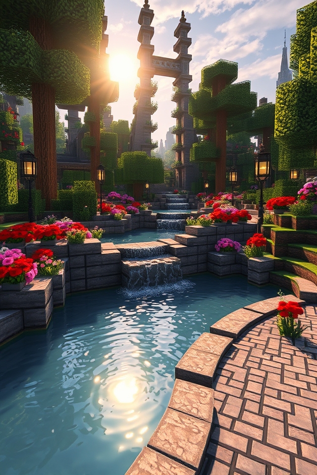 serene minecraft water features