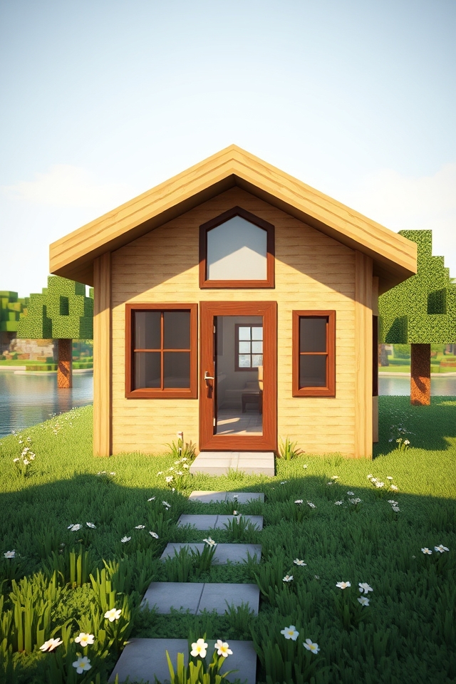 serene minimalist cottage design