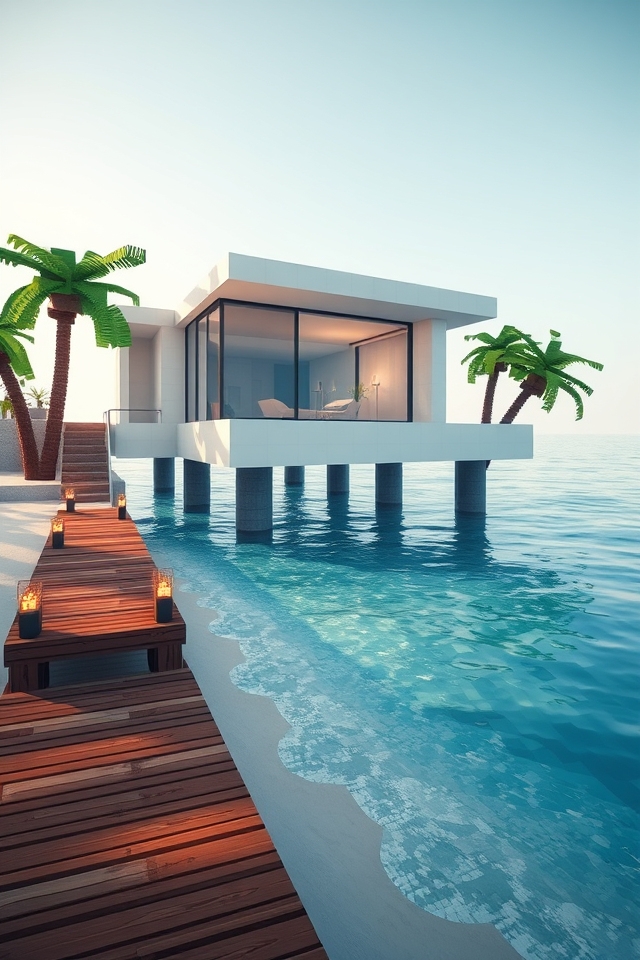 sleek coastal minimalist design