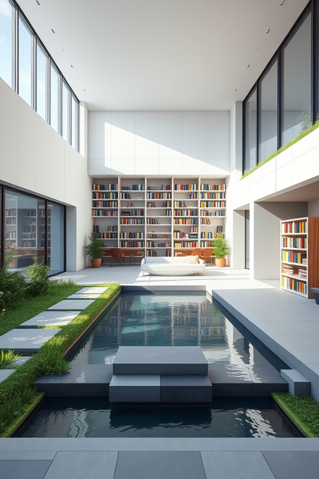 sleek design open spaces