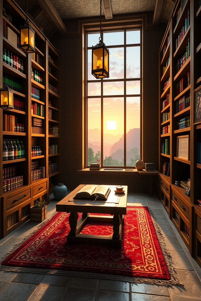 sophisticated minecraft bookshelf design