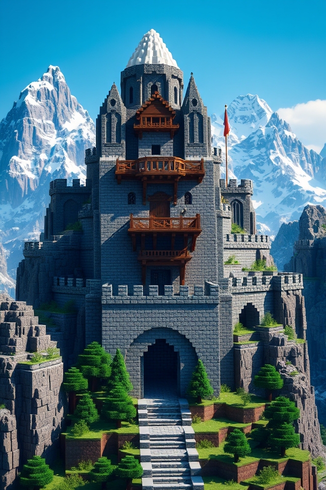 strategic mountain fortress design