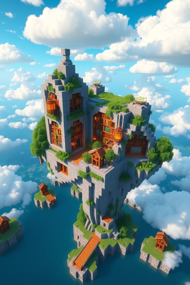 suspended modern reading sanctuary