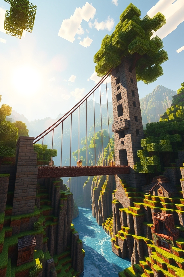 suspension bridge architectural element
