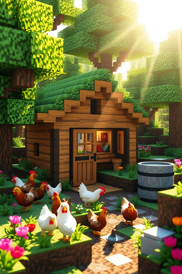 sustainable chicken coop design