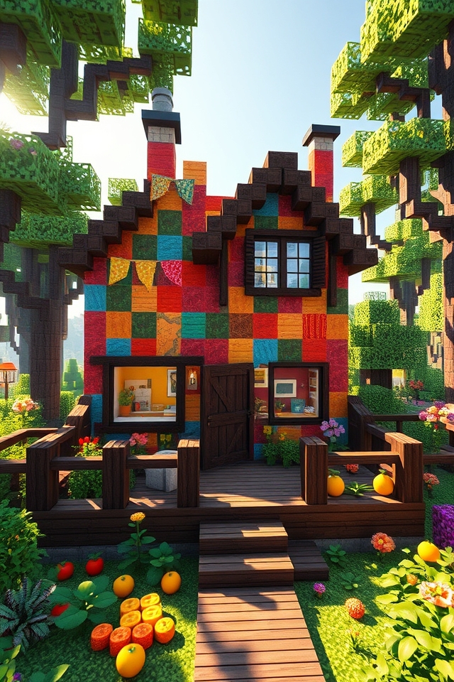 sustainable vibrant minecraft design