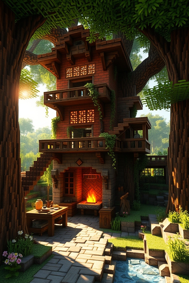 treehouse blacksmith workspace charm