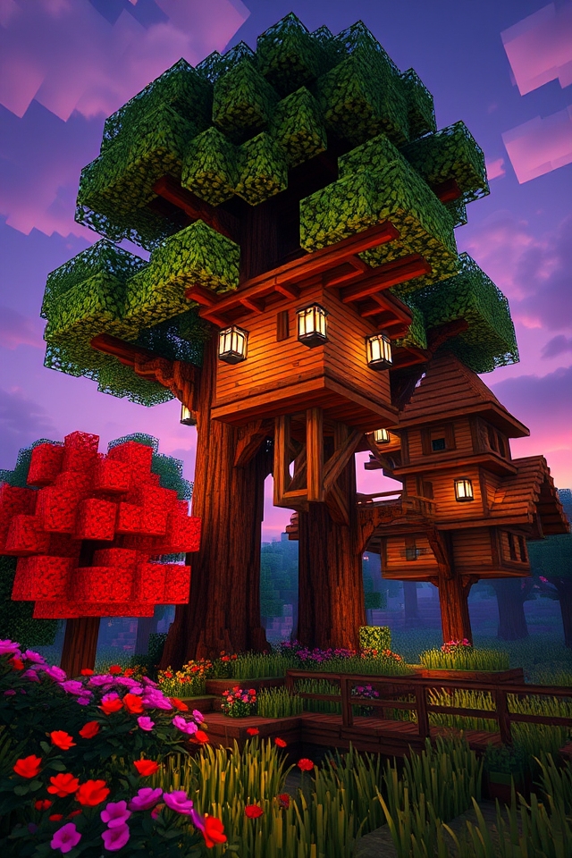 treetop living with bridges